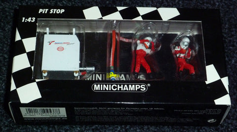 2002 - Panasonic Toyota Racing Refueller Set (Minichamps 1:43) - Yuui's F1 scale models