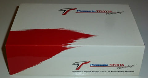 2003 - Toyota Racing TF103 - Olivier Panis - Pitstop diorama - Yuui's F1 scale models