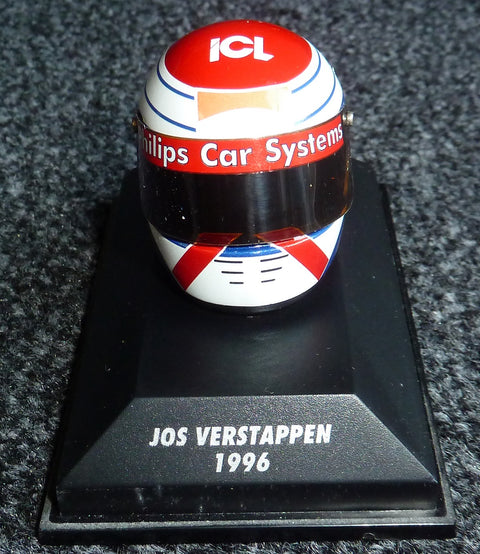 1996 - Helmet - Jos Verstappen - Yuui's F1 scale models