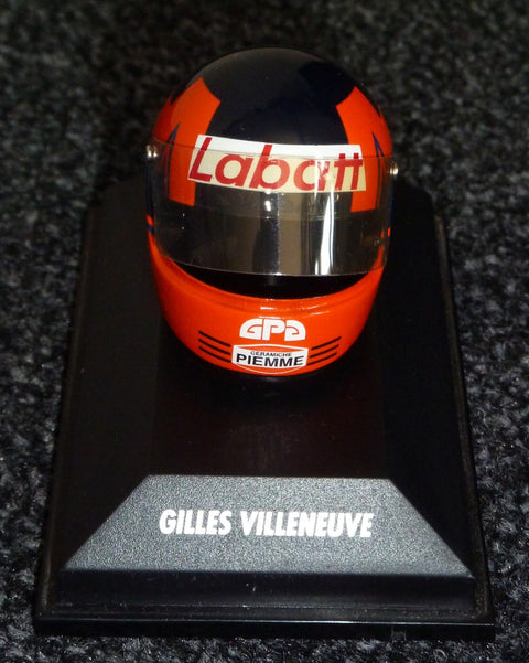 1982 - Helmet - Gilles Villeneuve - Yuui's F1 scale models