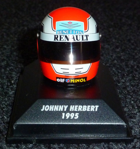 1995 - Helmet - Johnny Herbert - Yuui's F1 scale models