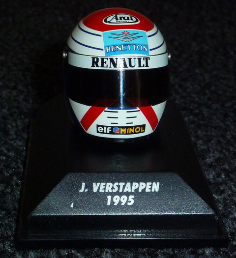 1995 - Helmet - Jos Verstappen - Yuui's F1 scale models