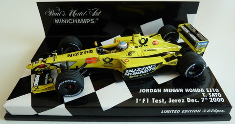 2000 - Jordan Mugen Honda EJ10 - Takuma Sato - 1st F1 Test - Yuui's F1 scale models