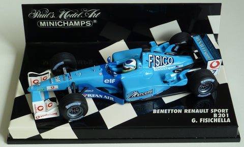 2001 - Benetton Renault Sport B201 - Giancarlo Fisichella - Yuui's F1 scale models