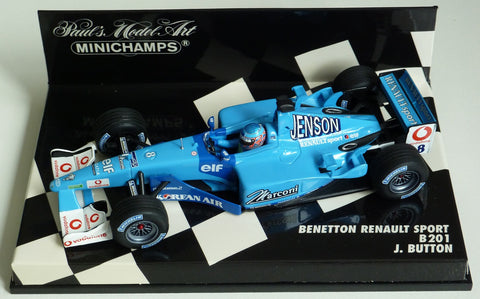 2001 - Benetton Renault Sport B201 - Jenson Button - Yuui's F1 scale models