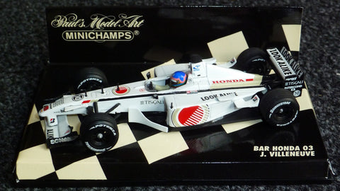 2001 - BAR Honda 03 - Jacques Villeneuve - Yuui's F1 scale models