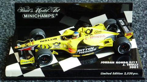 2001 - Jordan Honda EJ11 - Jarno Trulli - Yuui's F1 scale models