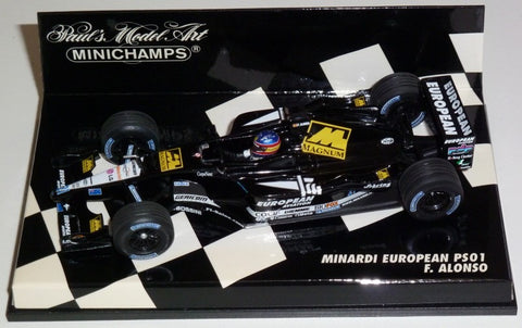 2001 - Minardi European PS01 - Fernando Alonso - Yuui's F1 scale models