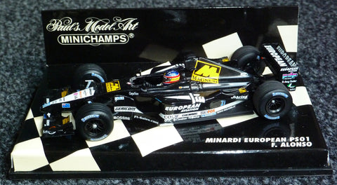 2001 - Minardi European PS01 - Fernando Alonso - Yuui's F1 scale models