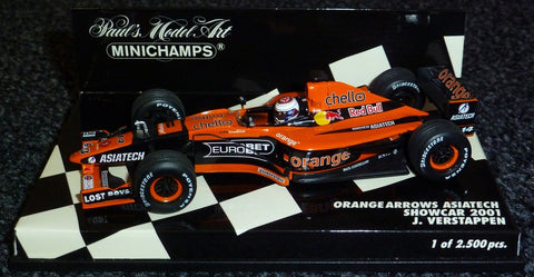 2001 - Orange Arrows Asiatech - Jos Verstappen - Showcar - Yuui's F1 scale models