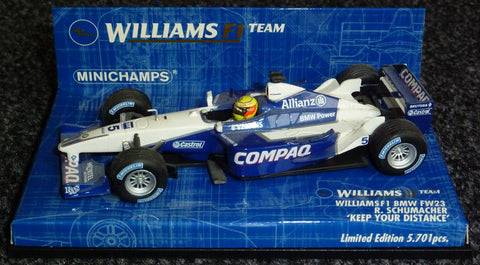 2001 - WilliamsF1 BMW FW23 - Ralf Schumacher - Keep your distance - Yuui's F1 scale models