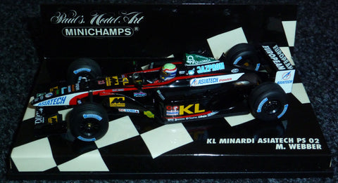 2002 - KL Minardi Asiatech PS 02 - Mark Webber - Yuui's F1 scale models