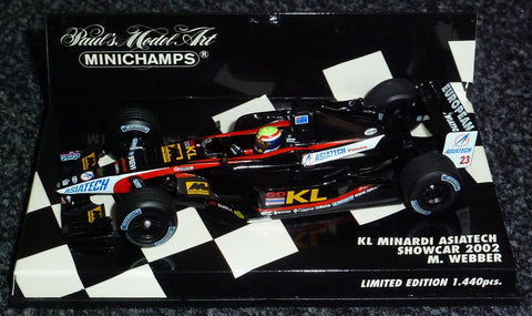 2002- KL Minardi Asiatech - Mark Webber - Showcar - Yuui's F1 scale models