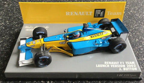 2002 - Renault F1 Team - Jenson Button - Launch Version - Yuui's F1 scale models