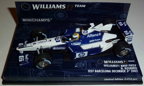 2002 - WilliamsF1 BMW FW24 - Nico Rosberg - Test Barcelona December 3rd - Yuui's F1 scale models