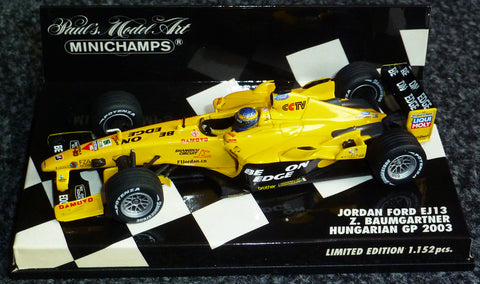 2003 - Jordan Ford EJ13 - Zsolt Baumgartner - Hongaarse GP