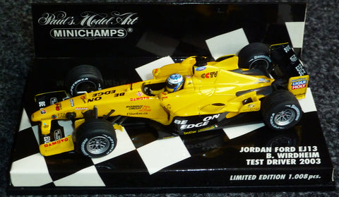 2003 - Jordan Ford EJ13 - Björn Wirdheim - Testrijder