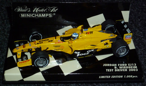 2003 - Jordan Ford EJ13 - Björn Wirdheim - Testrijder