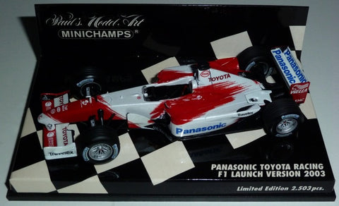 2003 - Toyota Racing - F1 Launch Version - Yuui's F1 scale models