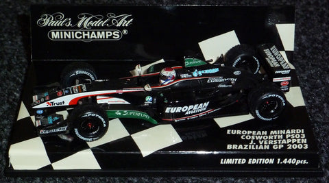 2003 - European Minardi Cosworth PS03 - Jos Verstappen - Brazilian GP - Yuui's F1 scale models