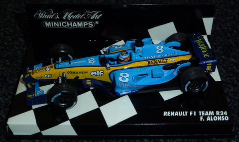 2004 - Renault F1 Team R24 - Fernando Alonso - Yuui's F1 scale models