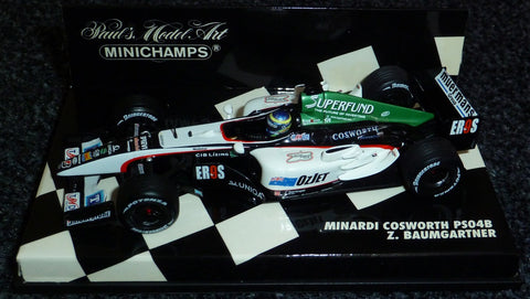 2004 - Minardi Cosworth PS04B - Zsolt Baumgartner - Yuui's F1 scale models