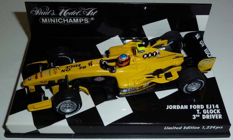 2004 - Jordan Ford EJ14 - Timo Glock - 3rd driver - Yuui's F1 scale models