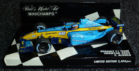 2004 - Renault F1 Team - Fernando Alonso - Showcar - Yuui's F1 scale models