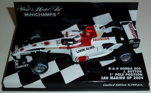 2004 - BAR Honda 006 - Jenson Button - 1st pole position San Marino GP - Yuui's F1 scale models