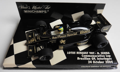 1986 - Lotus Renault 98T - Bruno Senna - Brazilian GP 2004 - Yuui's F1 scale models