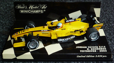 2005 - Jordan Toyota EJ15 - Robert Doornbos - Testrijder