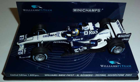 2005 - WilliamsF1 BMW FW27 - Nico Rosberg - Testing Silverstone - Yuui's F1 scale models