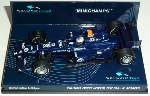 2005 - Williams FW27C - Nico Rosberg - Interim testcar - Yuui's F1 scale models