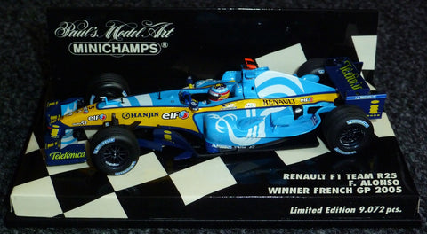 2005 - Renault F1 Team R25 - Fernando Alonso - Winner French GP - Yuui's F1 scale models