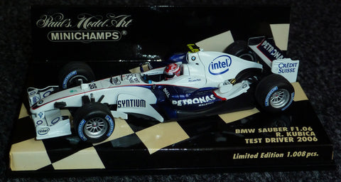 2006 - BMW Sauber F1.06 - Robert Kubica - Test driver - Yuui's F1 scale models