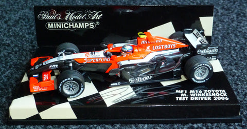 2006 - Midland MF1 M16 Toyota - Markus Winkelhock - Test driver (signed) - Yuui's F1 scale models