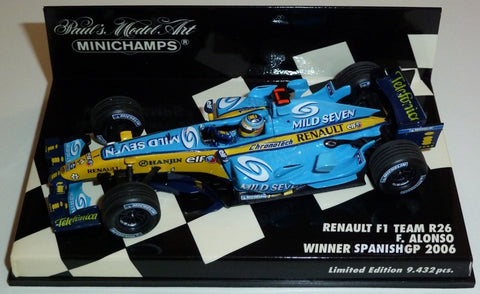 2006 - Renault F1 Team R26 - Fernando Alonso - Winner Spanish GP - Yuui's F1 scale models