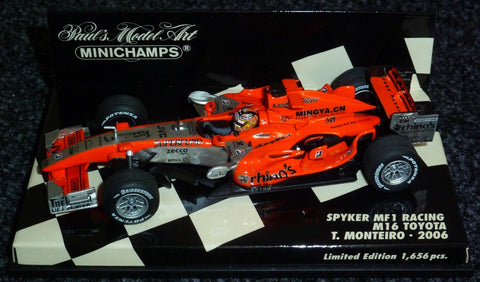 2006 - Spyker MF1 Racing M16 Toyota - Tiago Monteiro - Yuui's F1 scale models