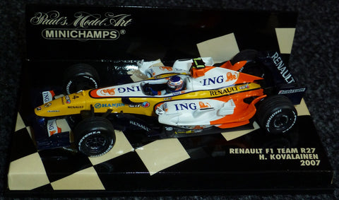 2007 - Renault F1 Team R27 - Heikki Kovalainen - Yuui's F1 scale models