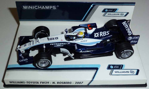 2007 - Williams Toyota FW29 - Nico Rosberg - Yuui's F1 scale models