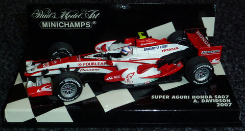 2007 - Super Aguri Honda SA07 - Anthony Davidson - Yuui's F1 scale models