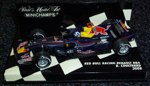 2008 - Red Bull Racing Renault RB4 - David Coulthard - Yuui's F1 scale models