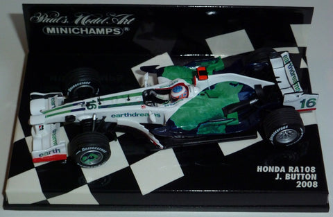 2008 - Honda RA108 - Jenson Button - Yuui's F1 scale models