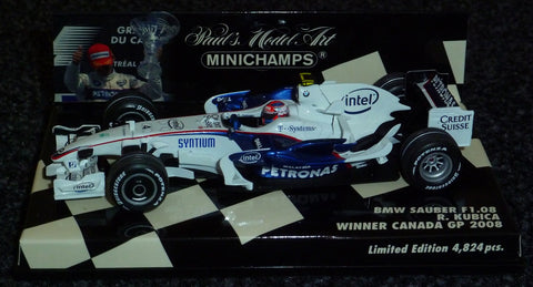 2008 - BMW Sauber F1.08 - Robert Kubica - Winner Canada GP - Yuui's F1 scale models