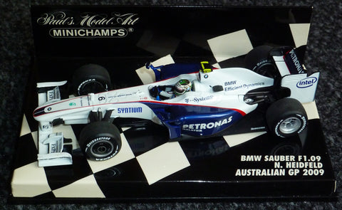 2009 - BMW Sauber F1.09 - Nick Heidfeld - Australian GP - Yuui's F1 scale models