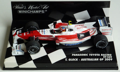 2009 - Panasonic Toyota Racing TF109 - Timo Glock - Australian GP - Yuui's F1 scale models