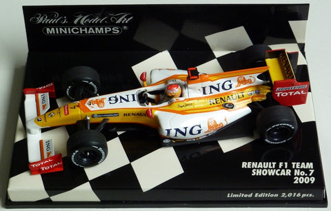 2009 - Renault F1 Team - Fernando Alonso - Showcar - Yuui's F1 scale models