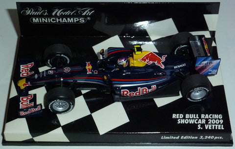 2009 - Red Bull Racing - Sebastian Vettel - Showcar - Yuui's F1 scale models