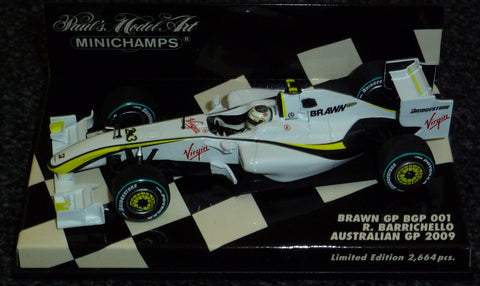 2009 - Brawn GP BGP 001 - Rubens Barrichello - Australia GP - Yuui's F1 scale models