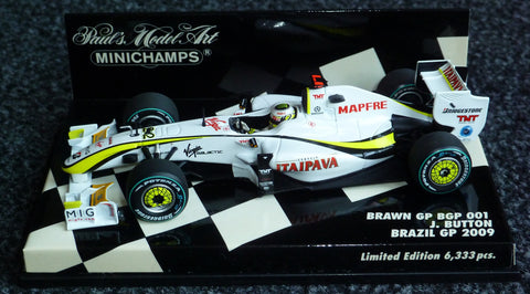 2009 - Brawn GP BGP 001 - Jenson Button - Brazil GP - World Champion - Yuui's F1 scale models